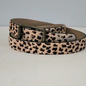 Nine West cow hide belt women's size medium